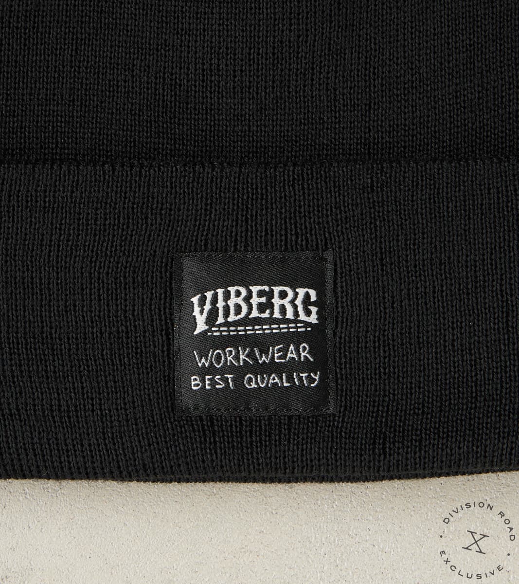 VB Workwear Beanie - Merino Knit - Black