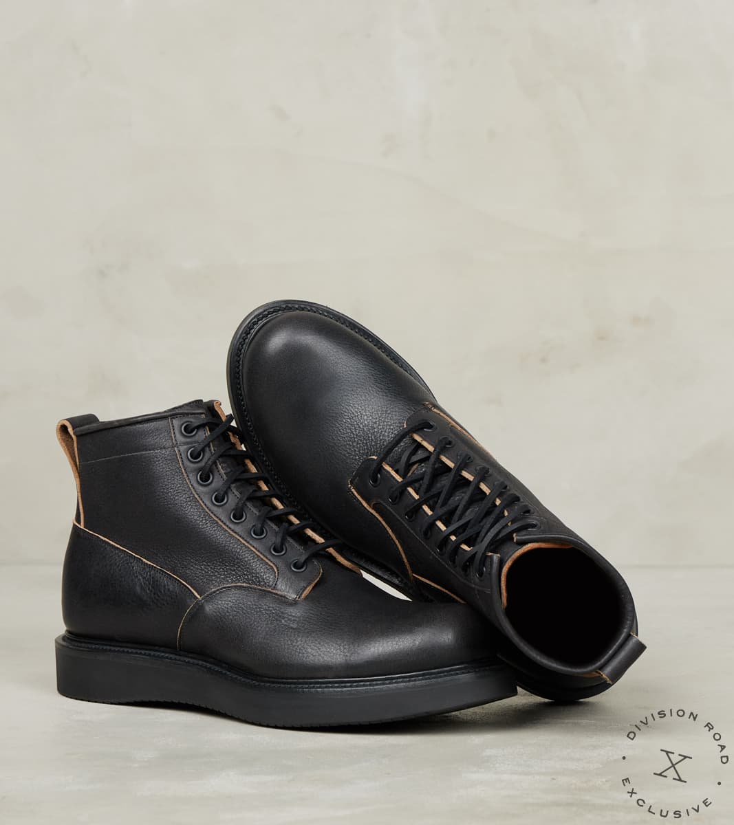 Scout Boot - 2040 - Vibram 2021 - Horween Black Washed CXL