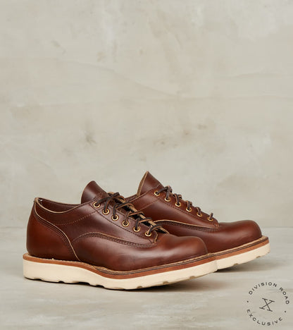 White's x Division Road LTT Oxford 300 - C461 - Vibram 4014 - Horween British Tan…