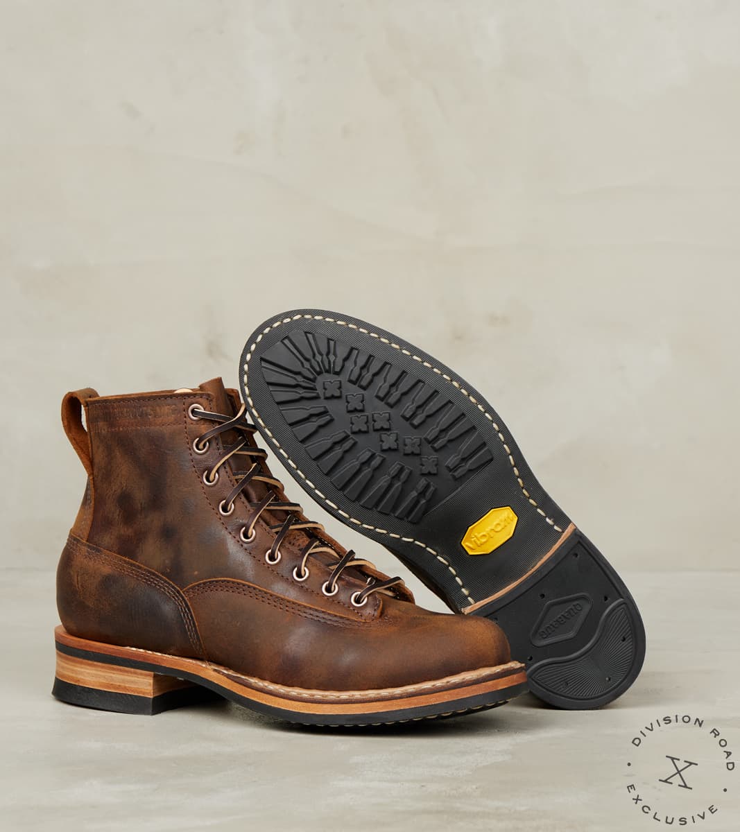 LTT Cutter 350 - 55 - Vibram Mini Lug - CF Stead Bronze Brown Rambler