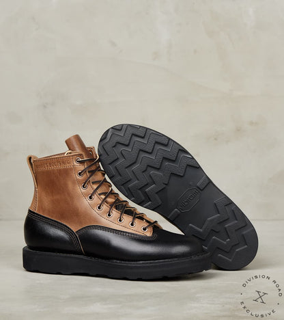 LTT Cutter 350 - Northwest - Vibram 4014 - Horween Black Waxed Flesh & Natural CXL