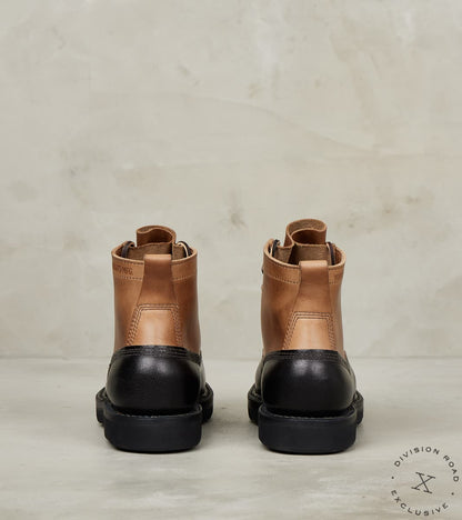 LTT Cutter 350 - Northwest - Vibram 4014 - Horween Black Waxed Flesh & Natural CXL