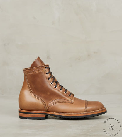 White's x Division Road MPM1 - MP - Vibram Mini Lug - Horween Natural CXL