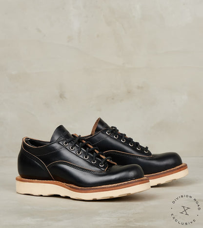 White's x Division Road LTT Oxford 300 - C461 - Vibram 4014 - Horween Black CXL