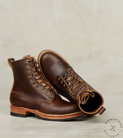 Semi-Dress 375 - 55 - Half Comp - Horween Cinnamon Waxed Flesh