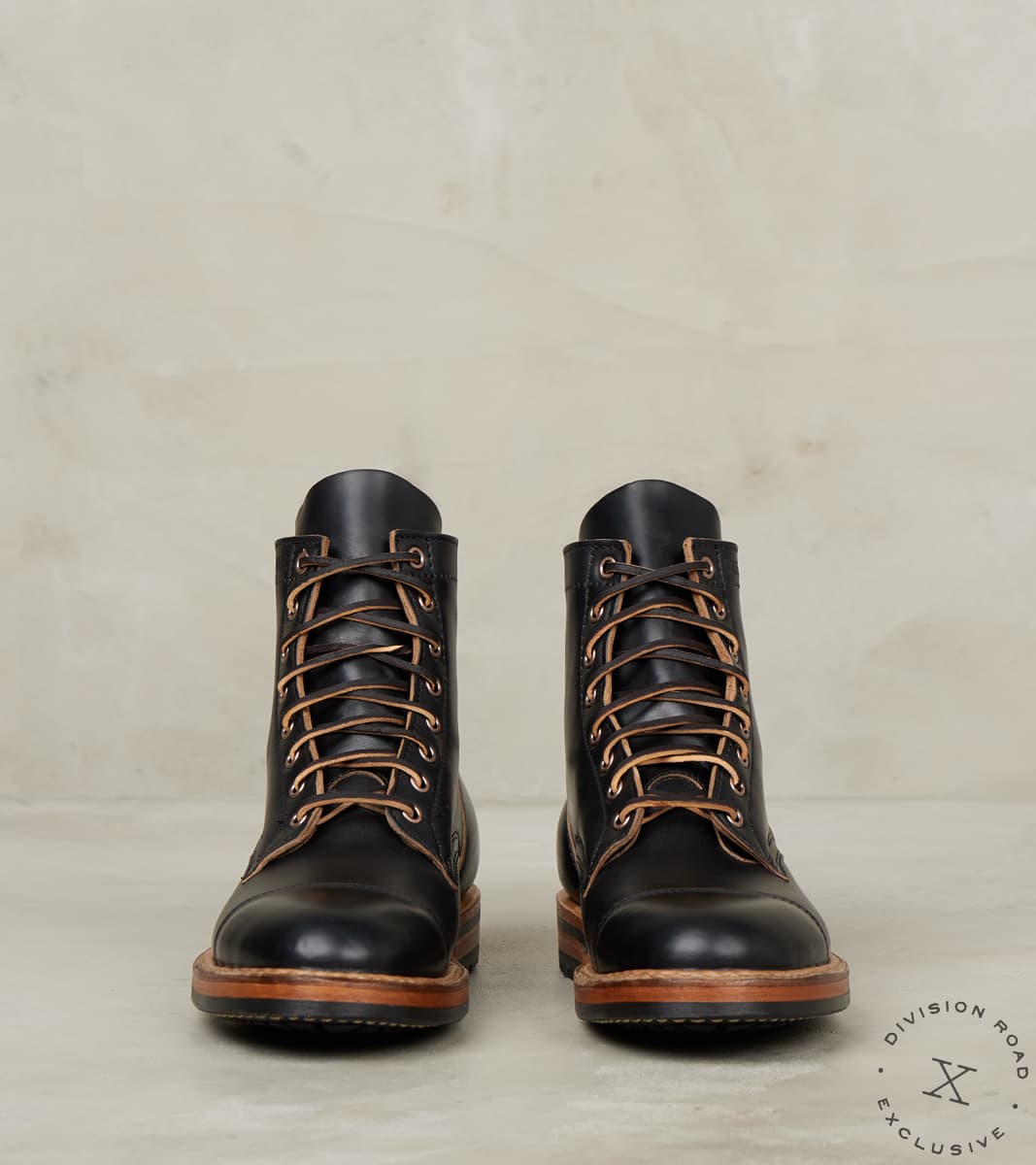 MPM1 - MP - Vibram Mini Lug - Horween Black CXL