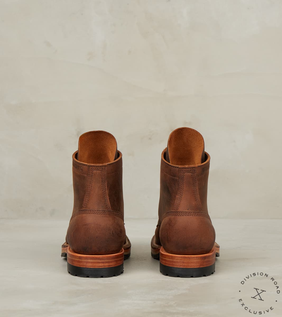 MP Sherman - 5050 - Split Commando - CF Stead Urban Brown Re-Tan Waxed Kudu