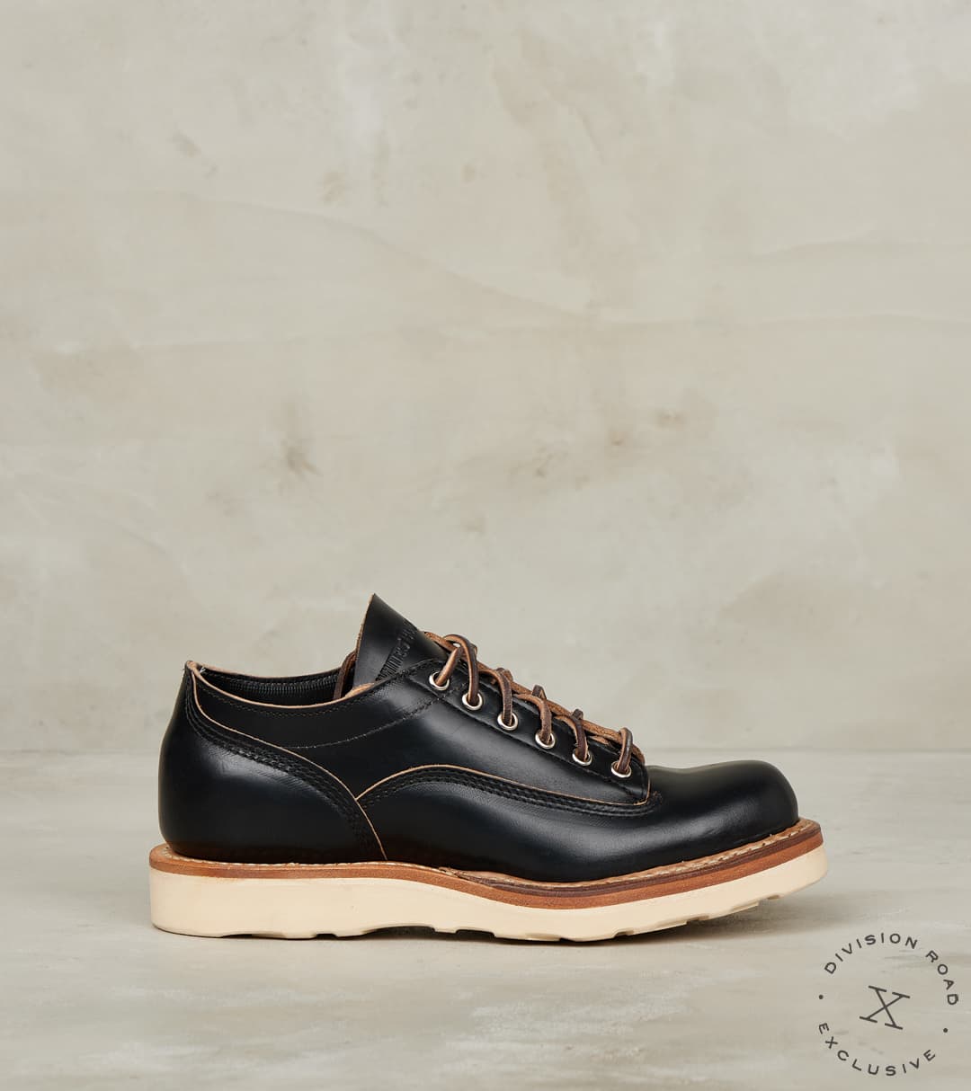 White's x Division Road LTT Oxford 300 - C461 - Vibram 4014 - Horween Black CXL