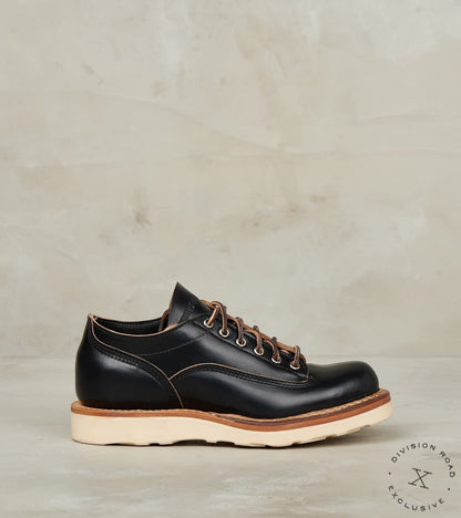 White's x Division Road LTT Oxford 300 - C461 - Vibram 4014 - Horween Black CXL