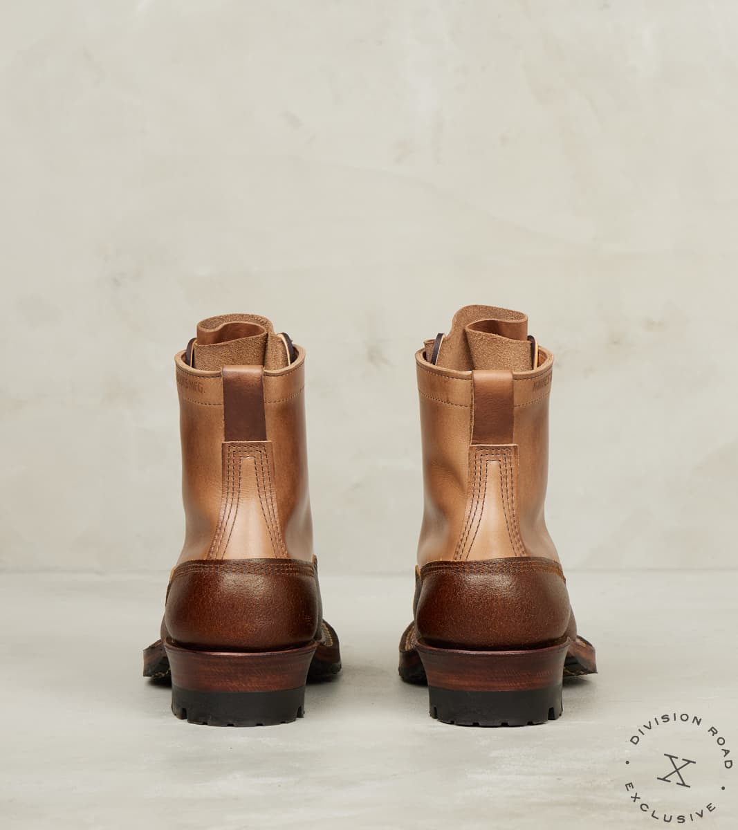 LTT Logger 375 - 55 - Split Commando - Horween Cinnamon Waxed Flesh & Natural CXL