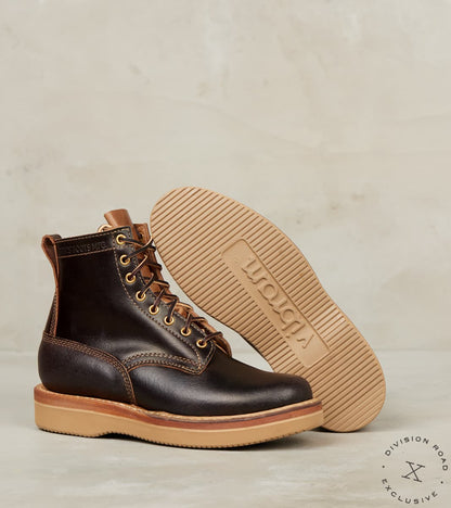 Cruiser 350 - 55 - Vibram 2060 - Horween Dark Brown Waxed Flesh