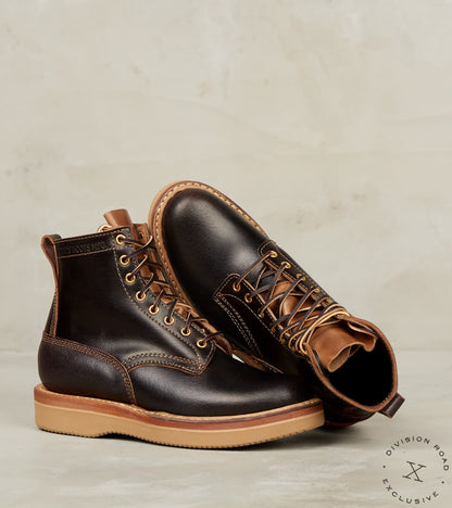 Cruiser 350 - 55 - Vibram 2060 - Horween Dark Brown Waxed Flesh