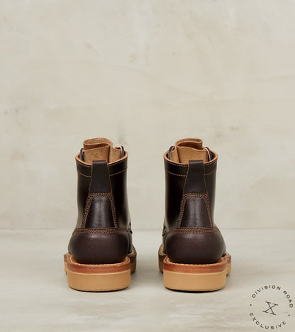 Cruiser 350 - 55 - Vibram 2060 - Horween Dark Brown Waxed Flesh