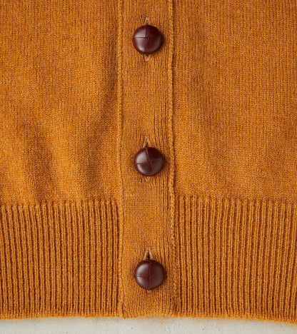 Oxford Camelhair Vest - Ochre
