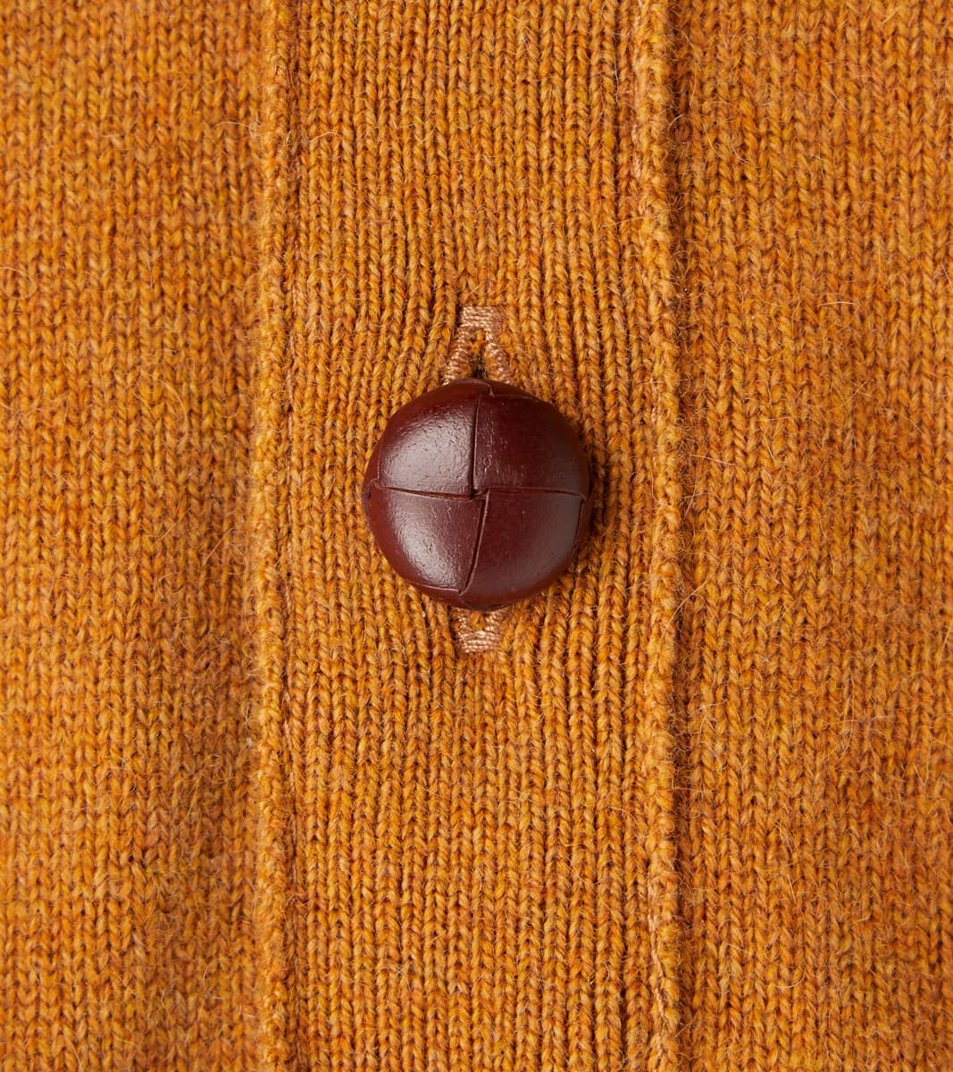Oxford Camelhair Vest - Ochre