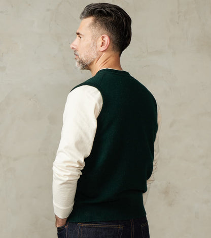 Oxford Camelhair Vest - Ivy