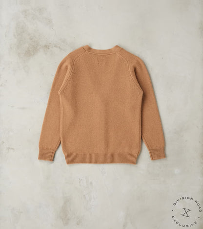 Berkshire Camelhair Cardigan - Natural