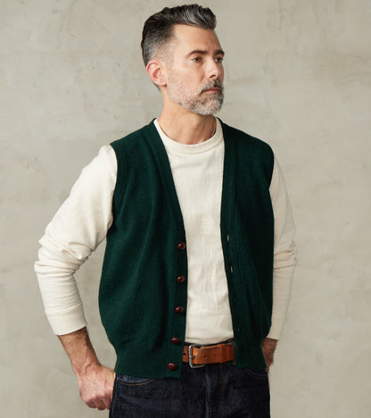 Oxford Camelhair Vest - Ivy
