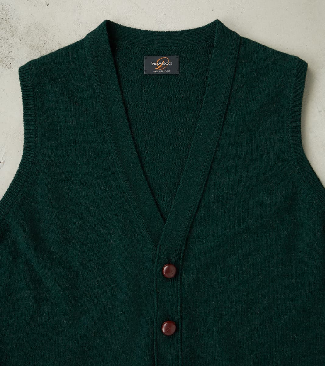 Oxford Camelhair Vest - Ivy