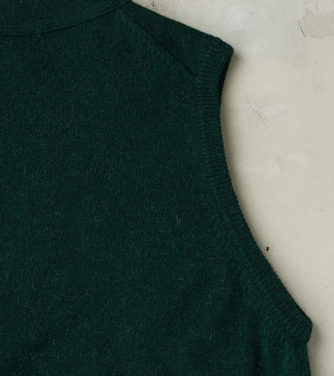 Oxford Camelhair Vest - Ivy
