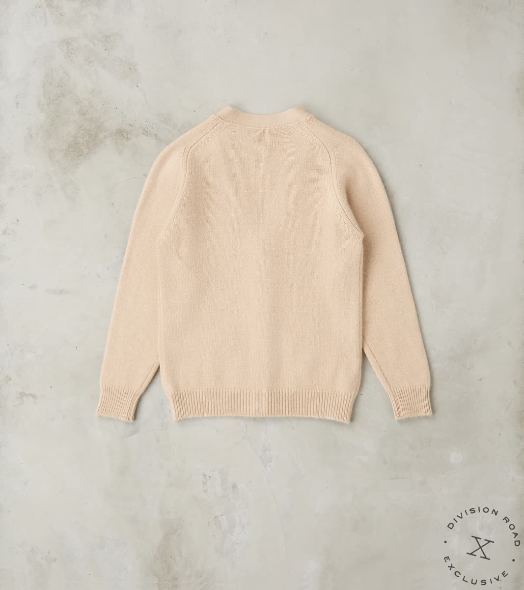 Berkshire Camelhair Cardigan - Ecru