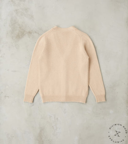 Berkshire Camelhair Cardigan - Ecru