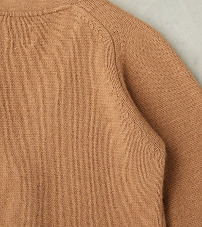 Berkshire Camelhair Cardigan - Natural
