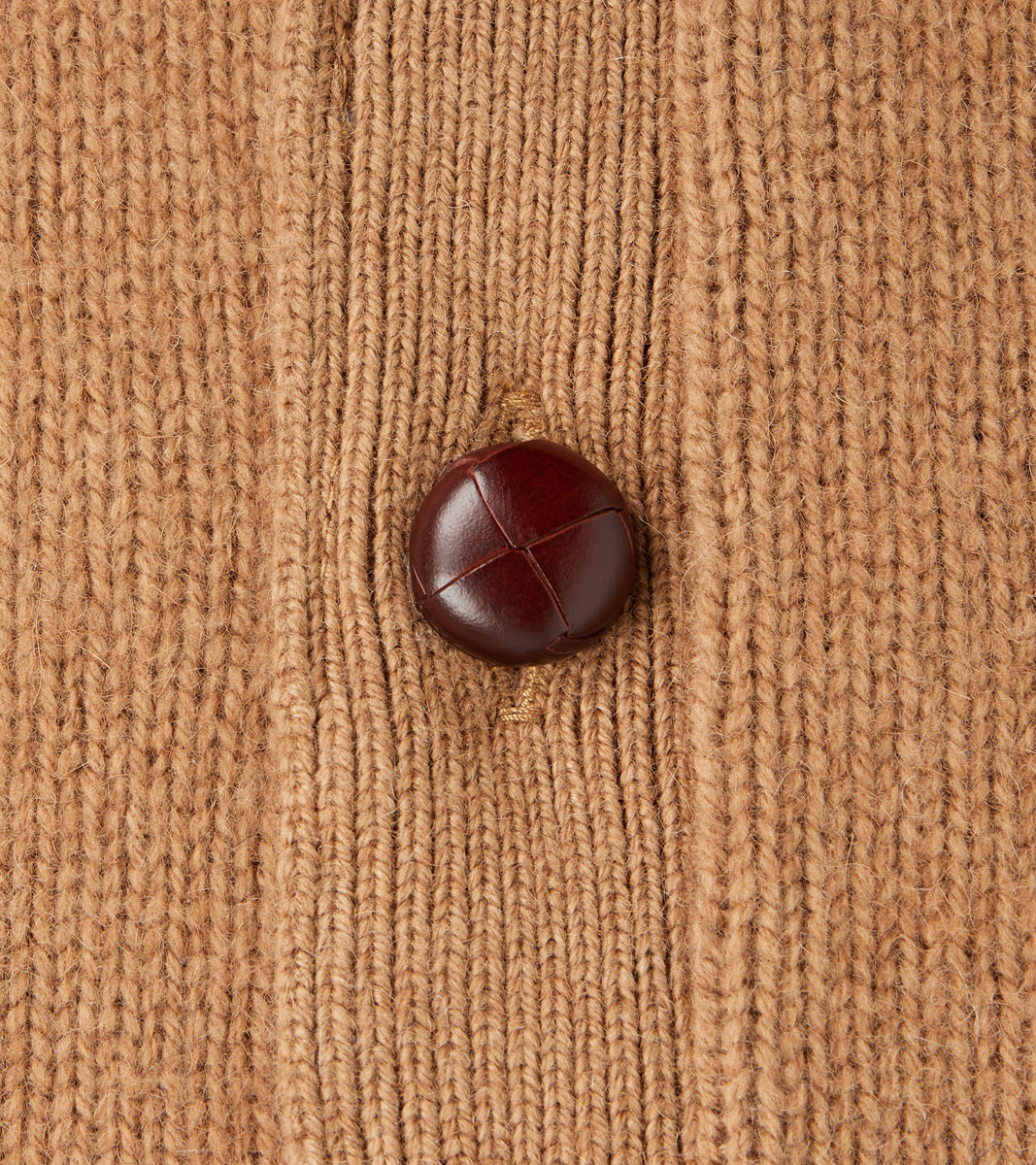 Berkshire Camelhair Cardigan - Natural