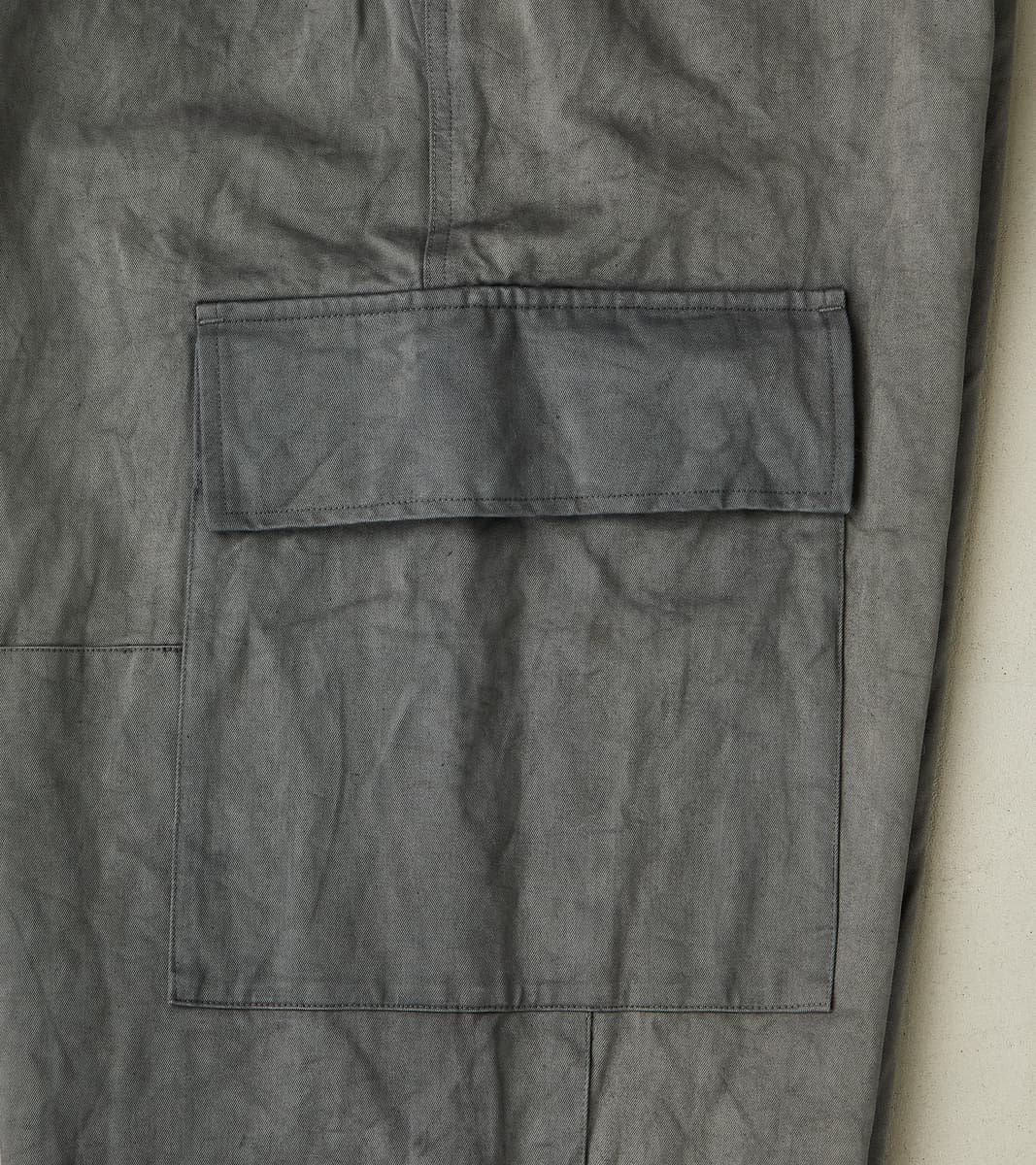 Double Knee Cargo Pants - Supima Cotton Chino Twill - Shii Tree Dorozome