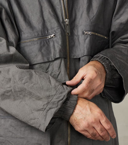 Double Layer Work Jacket - Supima Cotton Chino Twill - Shii Tree Dorozome