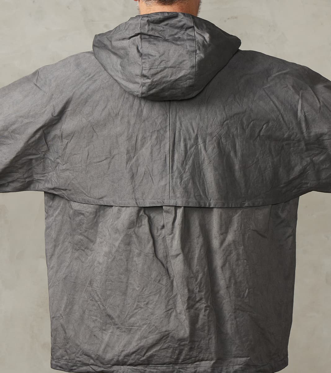 Double Layer Work Jacket - Supima Cotton Chino Twill - Shii Tree Dorozome