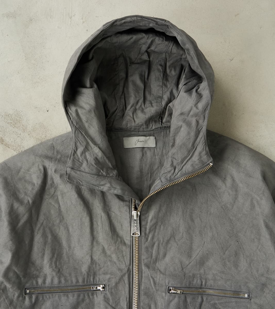 Double Layer Work Jacket - Supima Cotton Chino Twill - Shii Tree Dorozome