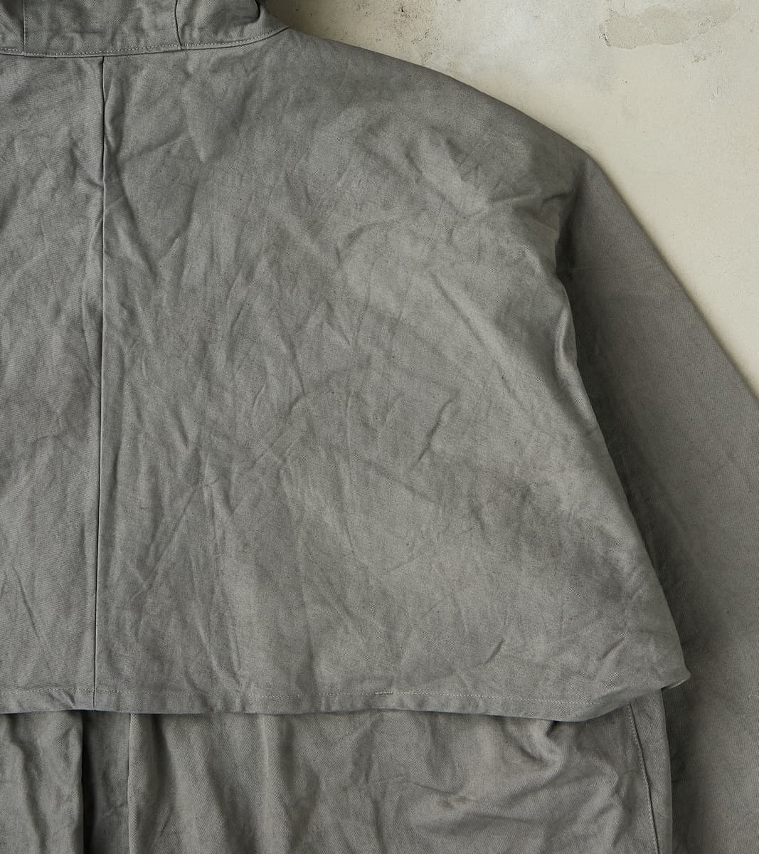 Double Layer Work Jacket - Supima Cotton Chino Twill - Shii Tree Dorozome