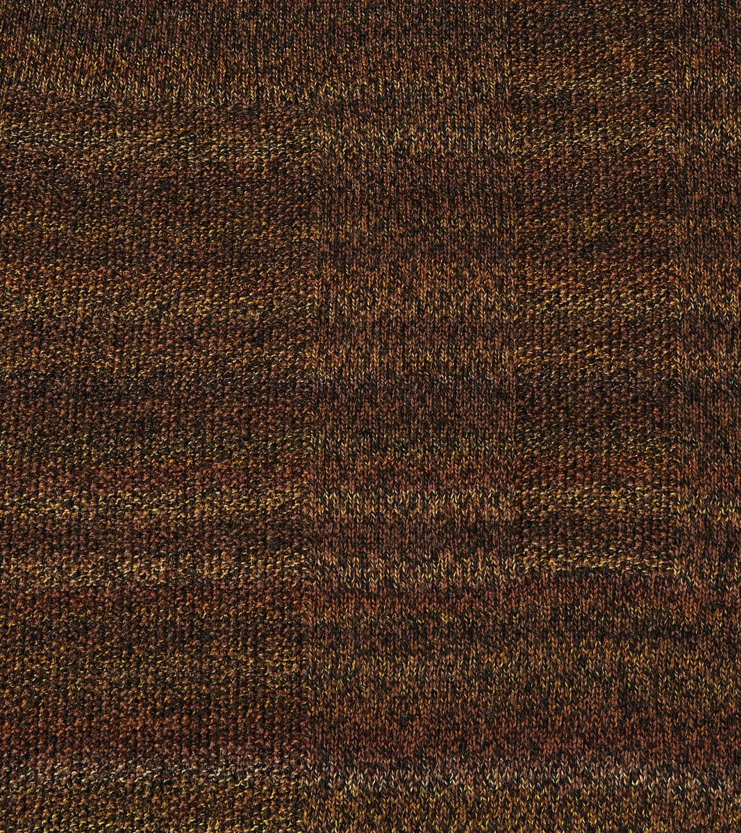 Gradation Loop of Intent Knit Crewneck - Charcoal Brown