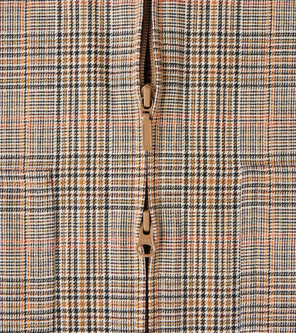 Harrington Jacket - Smoky Plaid Cotton Twill Cloth - Glenplaid