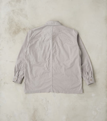 Military Shirt Jacket - Smokey Oxford Broadcloth - Gray