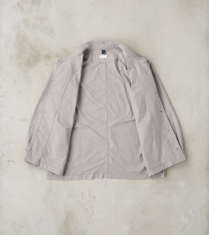 Military Shirt Jacket - Smokey Oxford Broadcloth - Gray