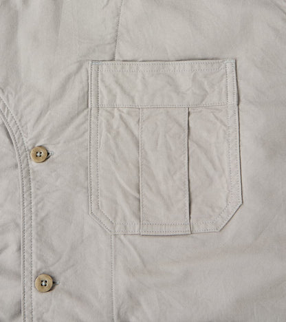 Military Shirt Jacket - Smokey Oxford Broadcloth - Gray