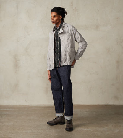 ts(s) Military Shirt Jacket - Smokey Oxford Broadcloth - Gray