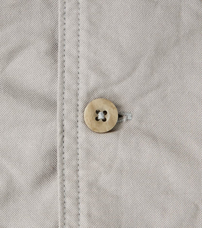 Military Shirt Jacket - Smokey Oxford Broadcloth - Gray