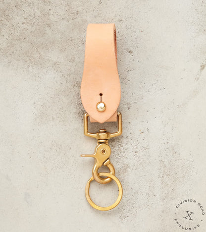 IHxDR OGL Leather Key Fob - Natural